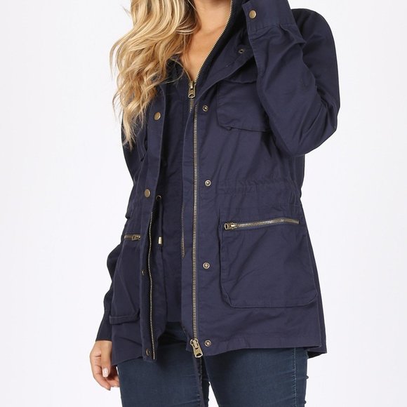 UTILITY HOODIE JACKET (GIANNA) - Picture 6 of 6